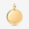 Uno stile minimalista che fa la differenza. Aggiungi alla tua collezione il nuovo pendente medaglia luminosa da incidere con pla