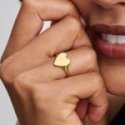 Anello Cuore da incidere