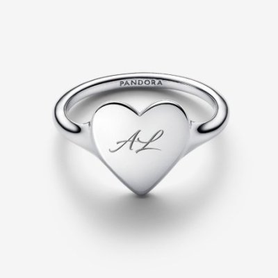 Anello Cuore da incidere