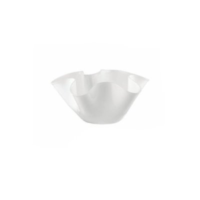 Onlylux - Vaso Cristallo Wave - Bianco - Cm 35