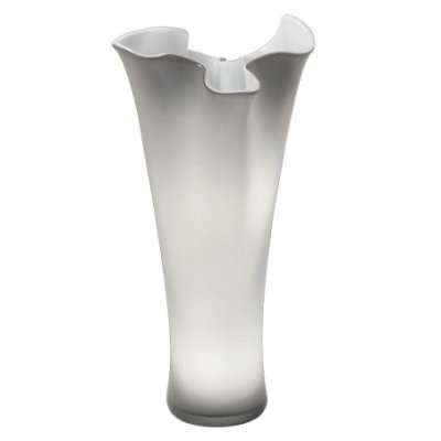 Onlylux - Vaso Cristallo Wave - Opale Fumè - 75 Cm