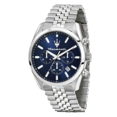 Maserati - Orologio Uomo - Acciaio Lucido - Quarzo