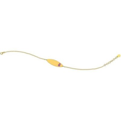 Nanan - Bracciale Bambina - Oro 9 Kt - Personalizzabile
