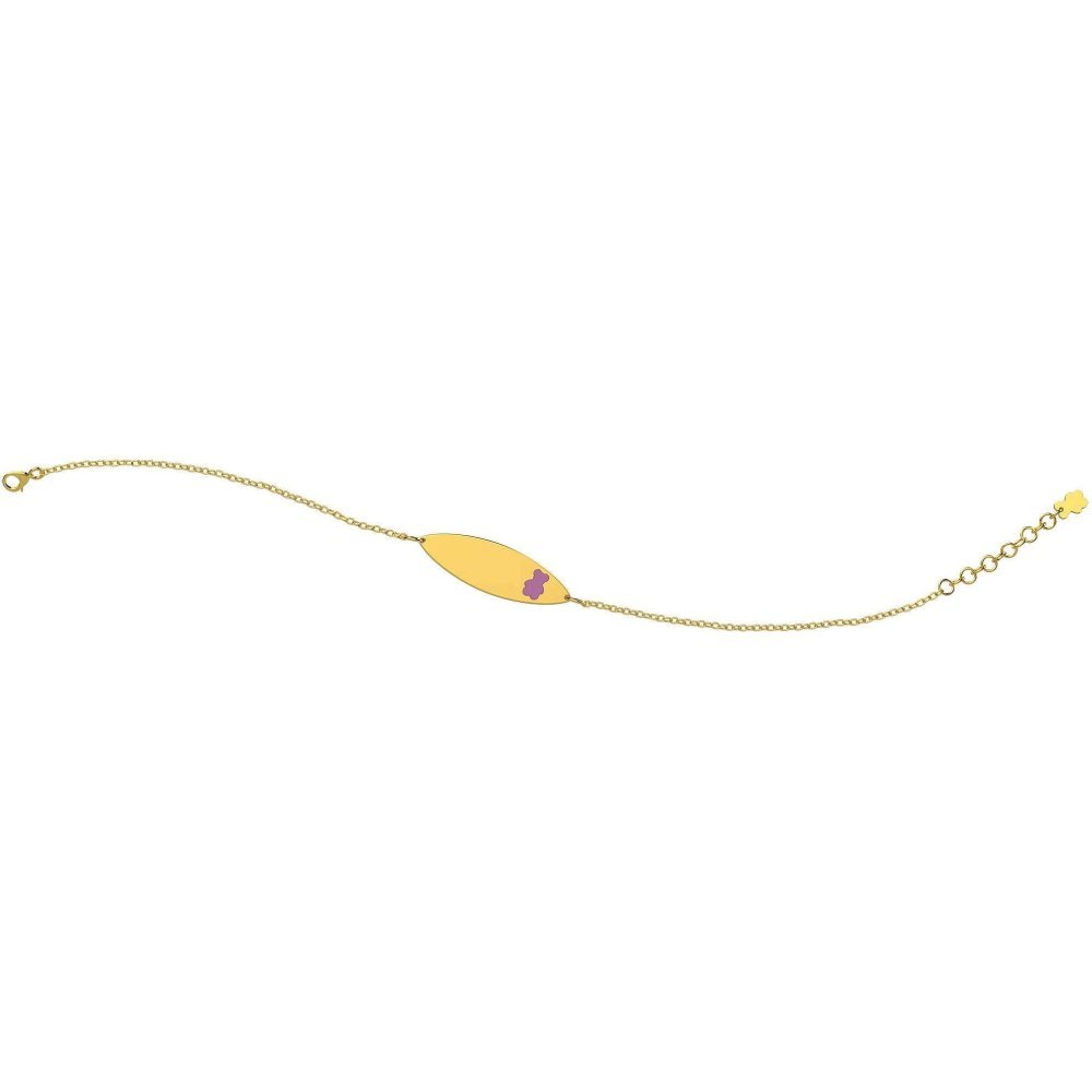 Nanan - Bracciale Bambina - Oro 9 Kt - Personalizzabile