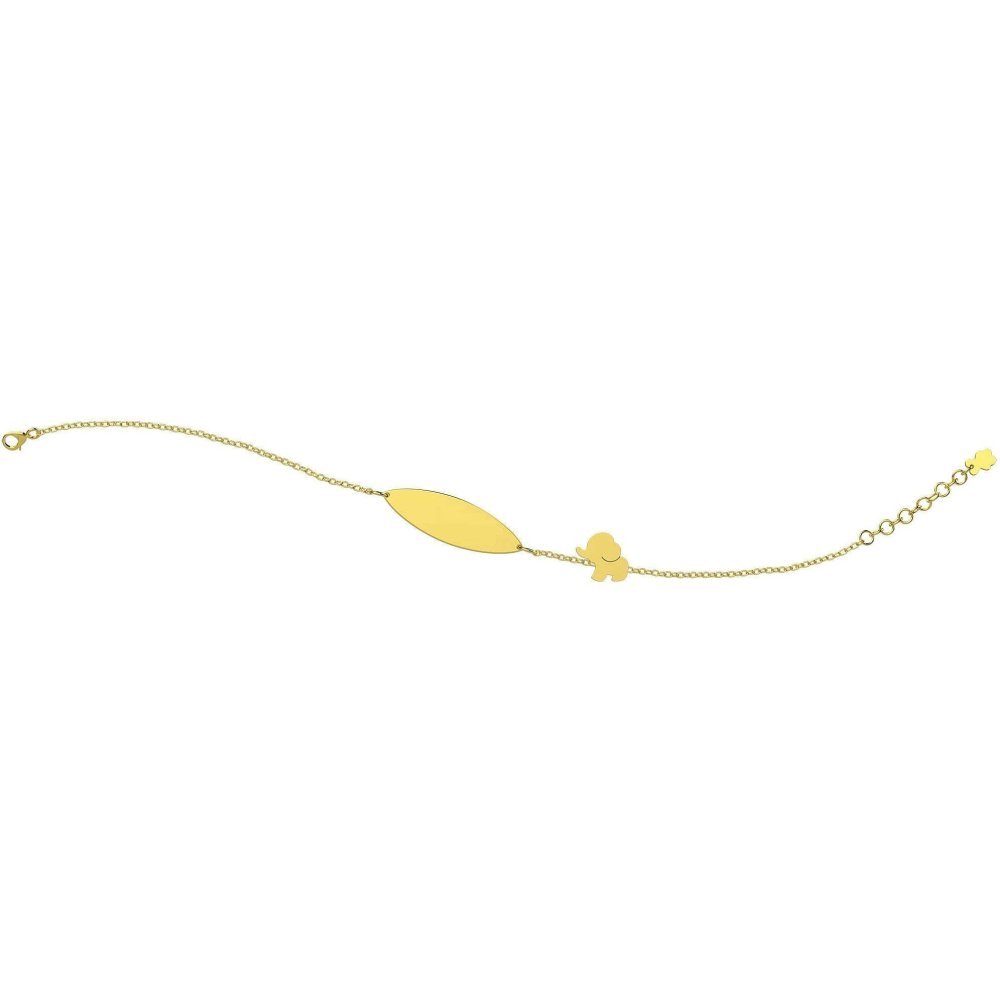 Nanan - Bracciale Elefantino - Oro 9 Kt - Bambino