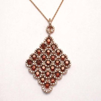 Damiani - Collierino Juliette - Oro Rosa - Diamante