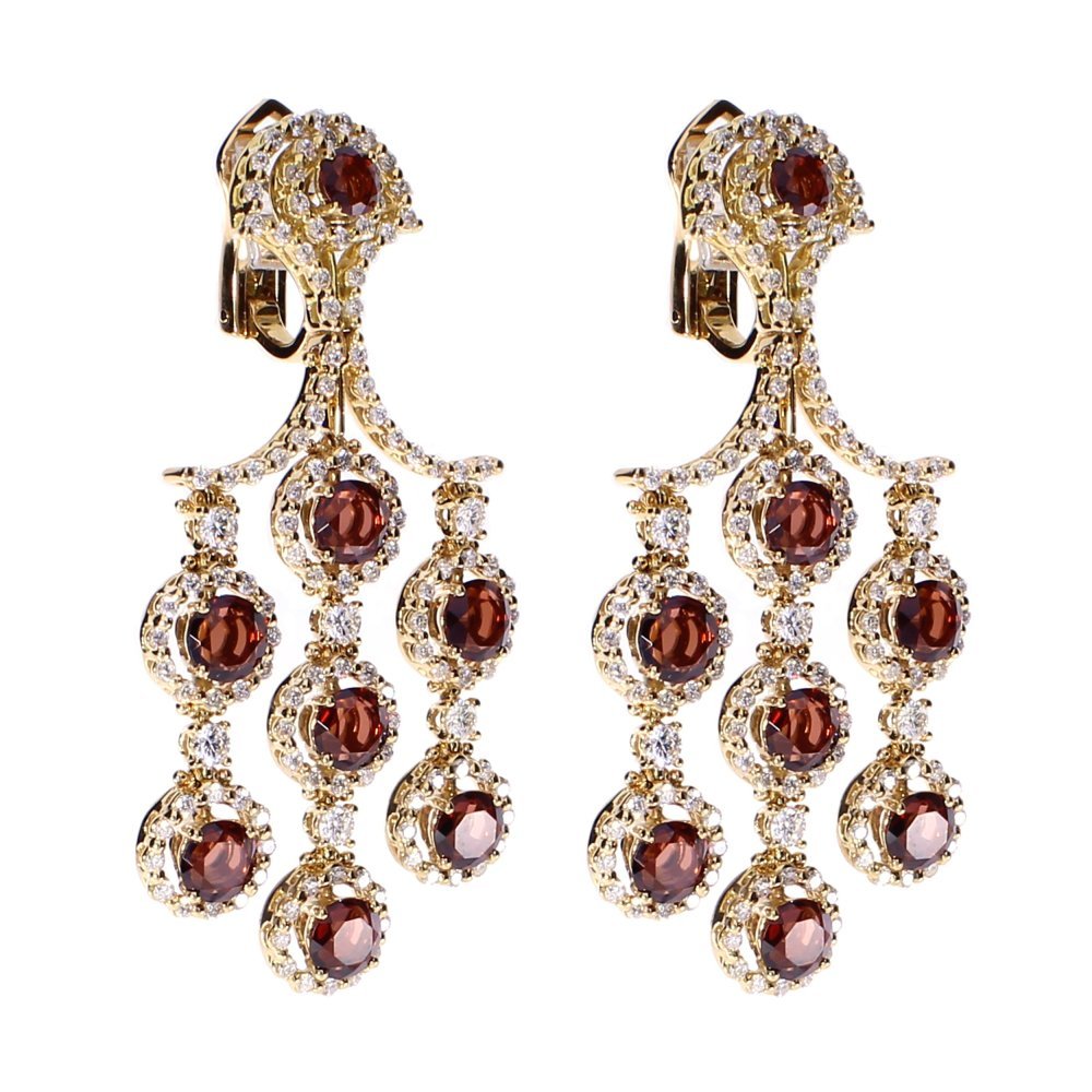 Damiani - Orecchini Juliette - Oro Rosa - Diamante