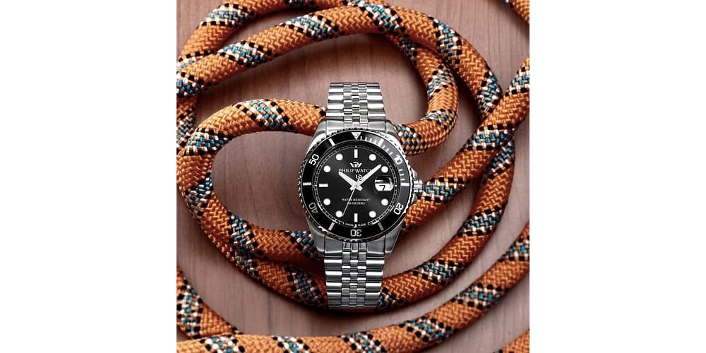 Philip Watch - Caribe Sport - Acciaio - Uomo