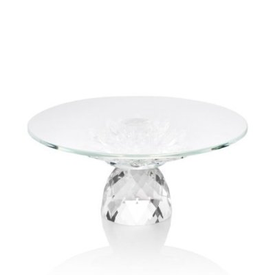 Ottaviani - Alzata In Cristallo - 30X30X14 Cm