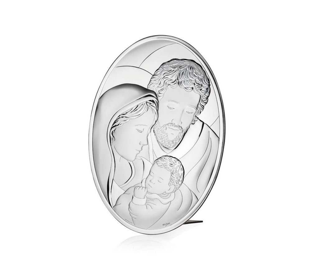 Ottaviani - Icona Ovale Sacra Famiglia - 25X35
