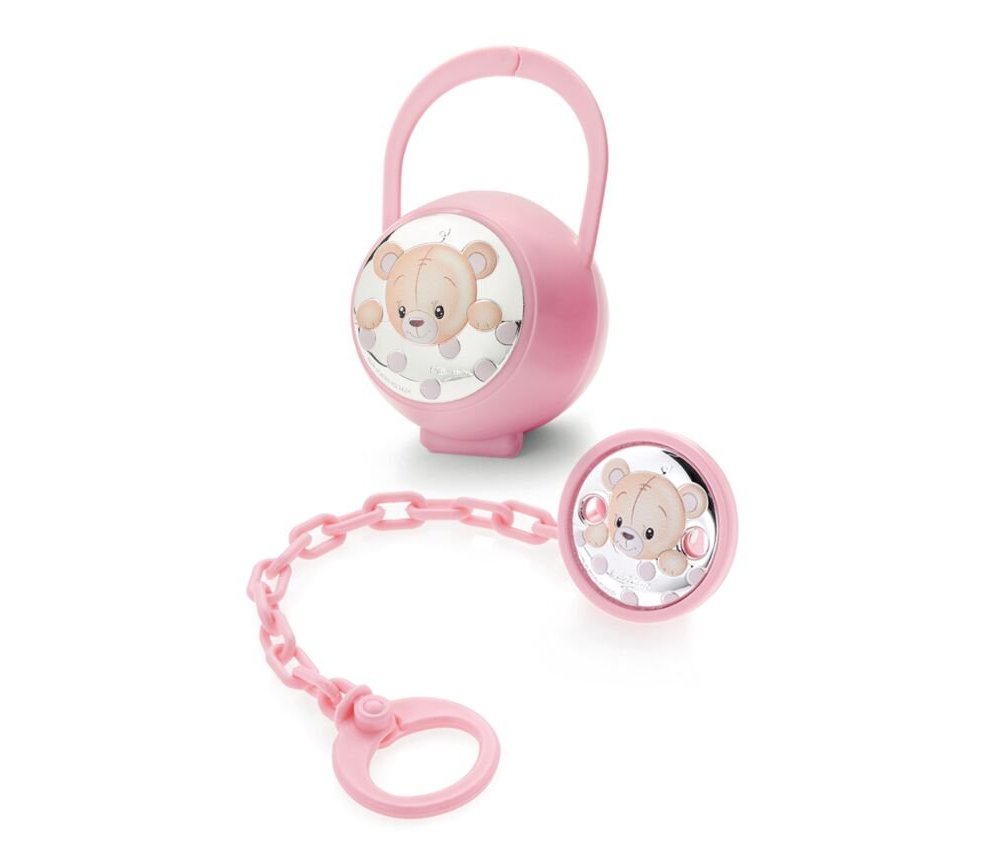 Ottaviani - Set Porta Ciuccio Orsacchiotta - Plastica