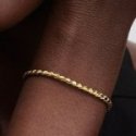 Bracciale Maglia Spiga con Chiusura a Sfera
