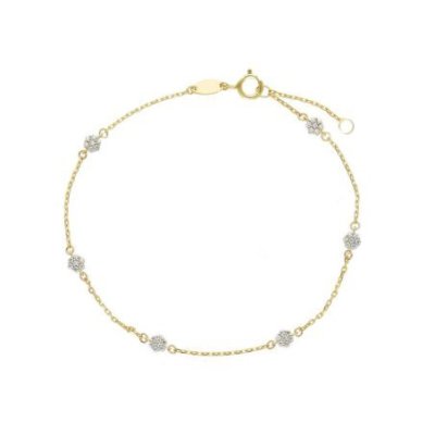 Songa Antonio - Bracciale Pallinato - Oro Giallo