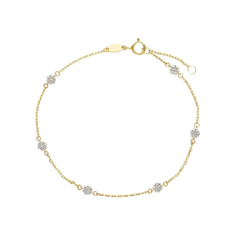 Songa Antonio - Bracciale Pallinato - Oro Giallo