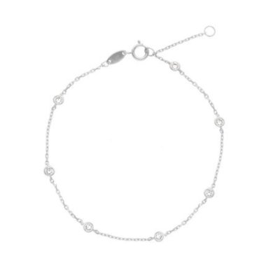 Songa Antonio - Bracciale Pallinato - Oro Bianco