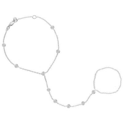 Songa Antonio - Bracciale Baciamano - Oro Bianco