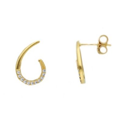 Songa Antonio - Orecchini Lobo - Oro Giallo - 18 Ct