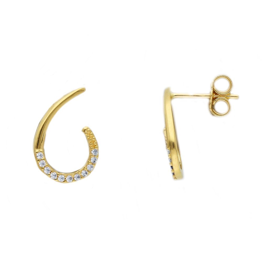 Songa Antonio - Orecchini Lobo - Oro Giallo - 18 Ct