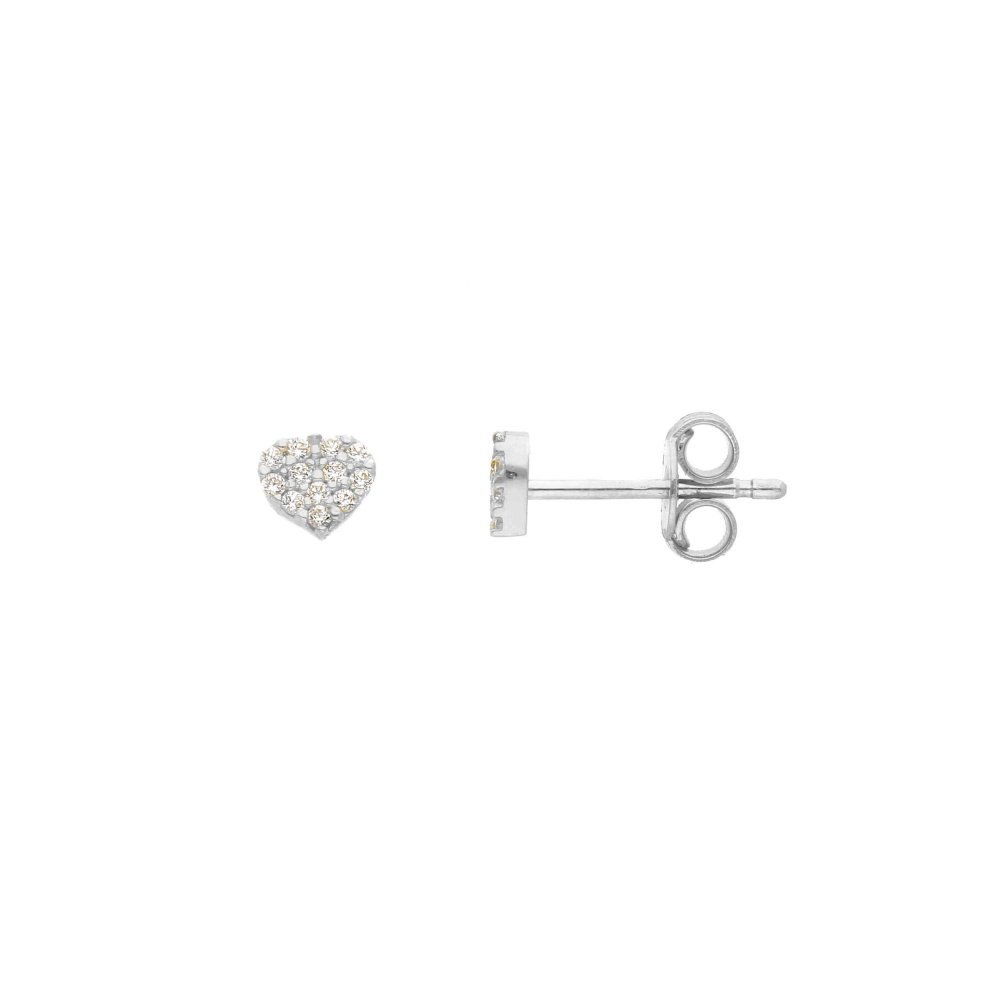 Songa Antonio - Orecchini Lobo - Oro Bianco - 9 Ct