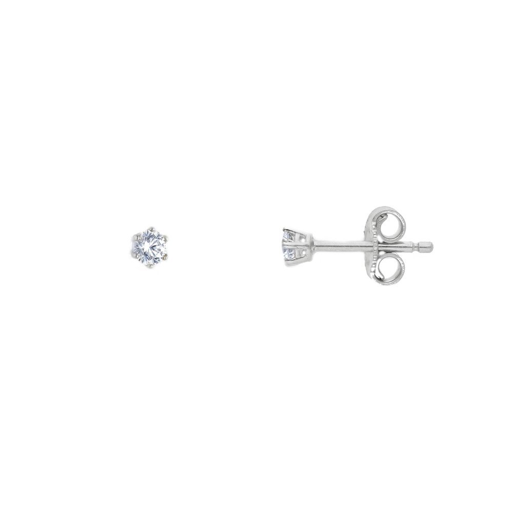 Songa Antonio - Orecchini Punto Luce - Oro Bianco - 18 Ct