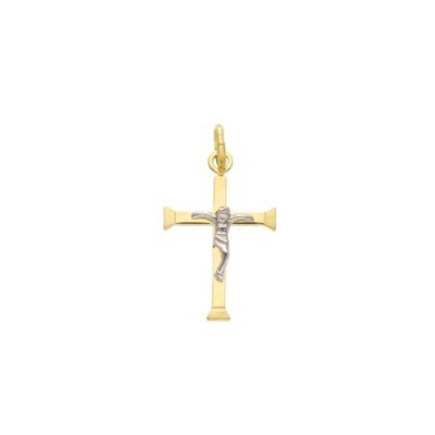 Songa Antonio - Croci Con Cristo - Oro Giallo E Bianco