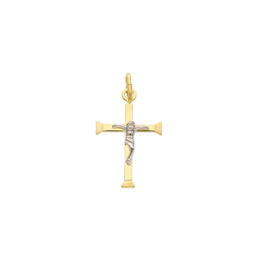 Songa Antonio - Croci Con Cristo - Oro Giallo E Bianco