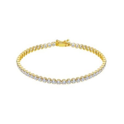 Songa Antonio - Bracciale Tennis - Oro Giallo