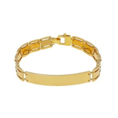 Songa Antonio - Bracciale Targa - Oro Giallo