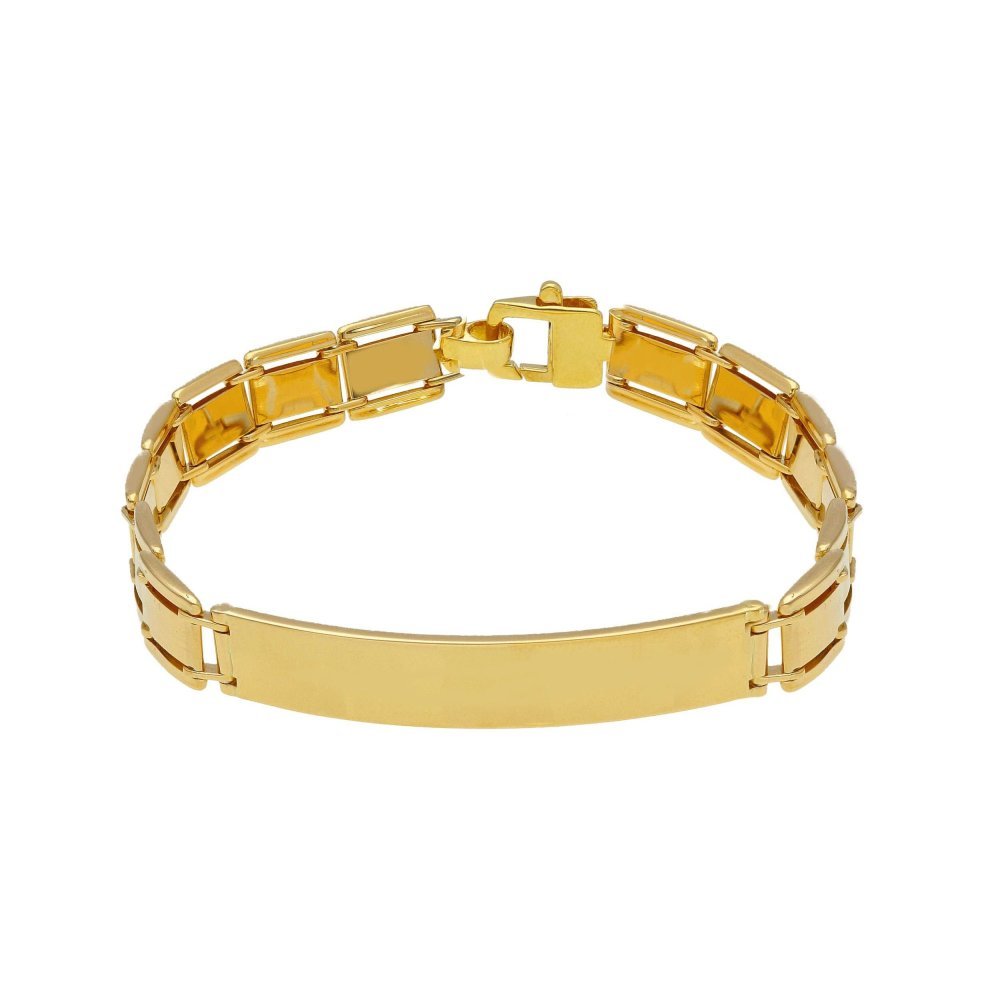 Songa Antonio - Bracciale Targa - Oro Giallo