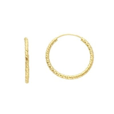 Songa Antonio - Orecchini Cerchio - Oro Giallo