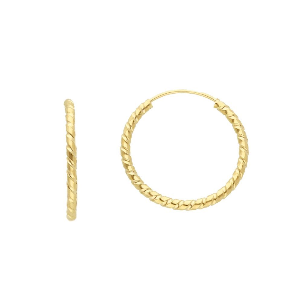 Songa Antonio - Orecchini Cerchio - Oro Giallo