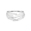 Swarovski - Girocollo Matrix - Placcato Rodio - Bianco