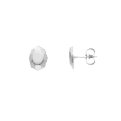 Songa Antonio - Orecchini Lobo - 18 Ct - Oro Bianco
