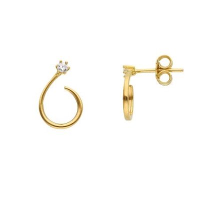 Songa Antonio - Orecchini Lobo - Oro Giallo - 18 Ct