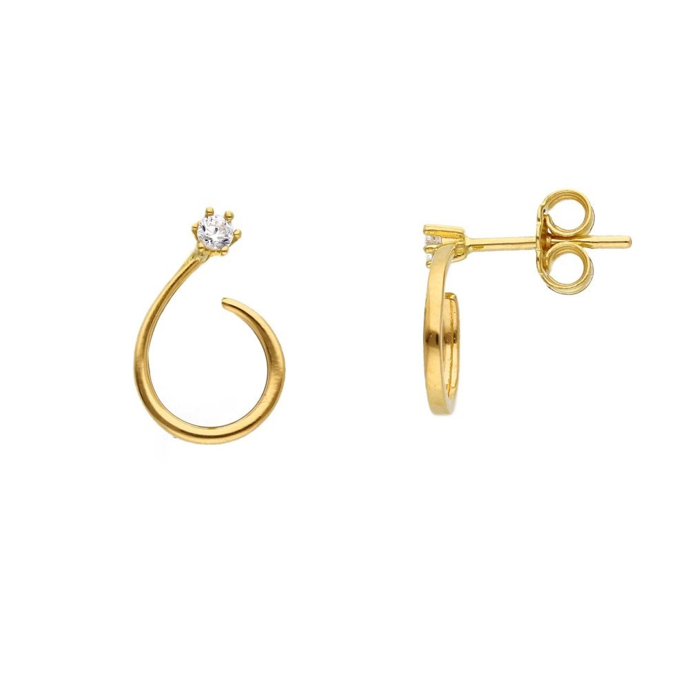 Songa Antonio - Orecchini Lobo - Oro Giallo - 18 Ct