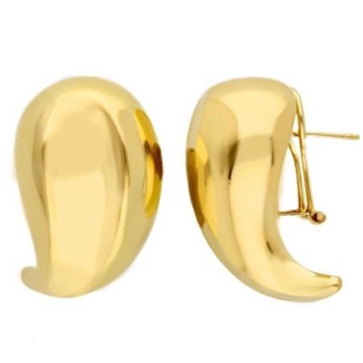Songa Antonio - Orecchini Perno Clips - 18 Ct