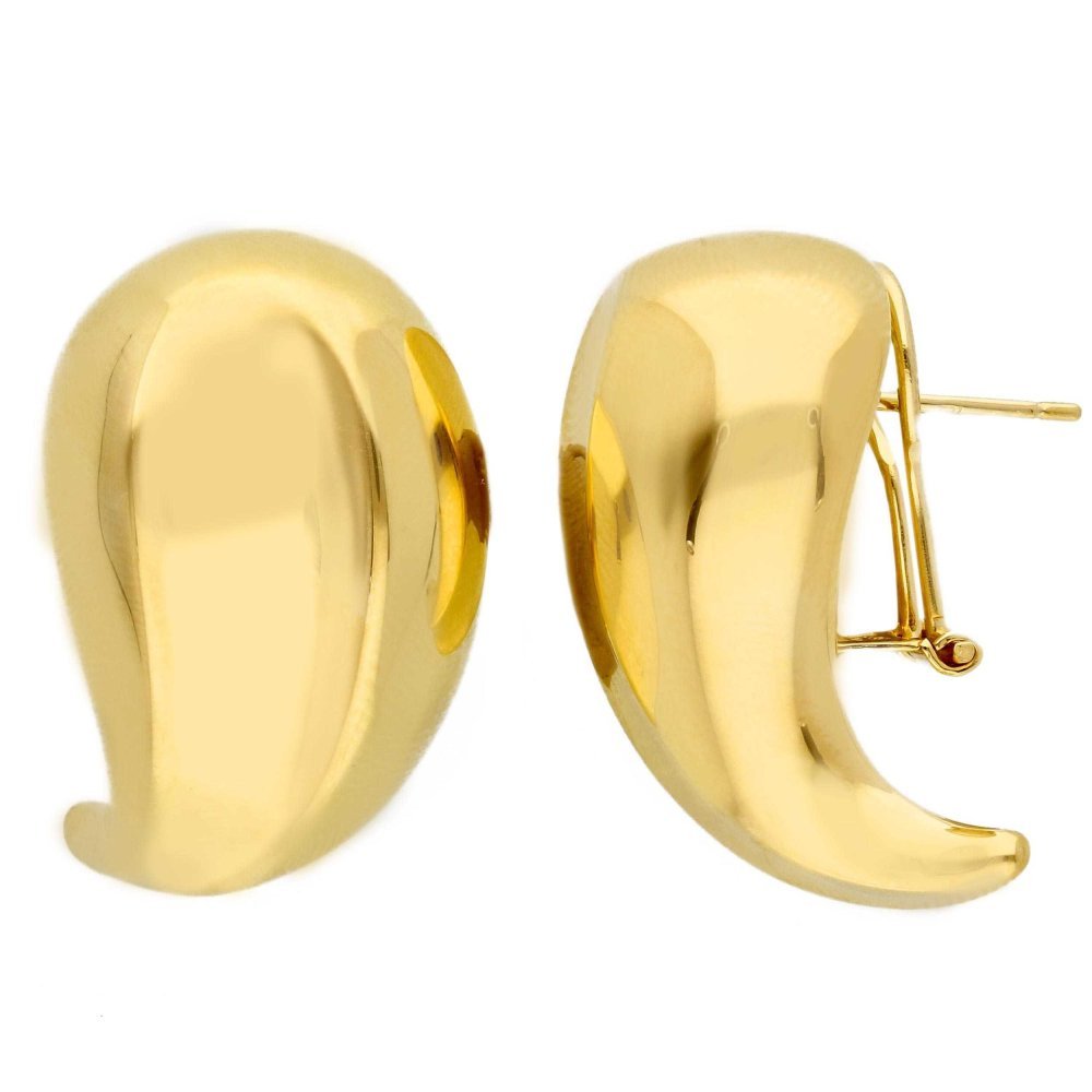 Songa Antonio - Orecchini Perno Clips - 18 Ct