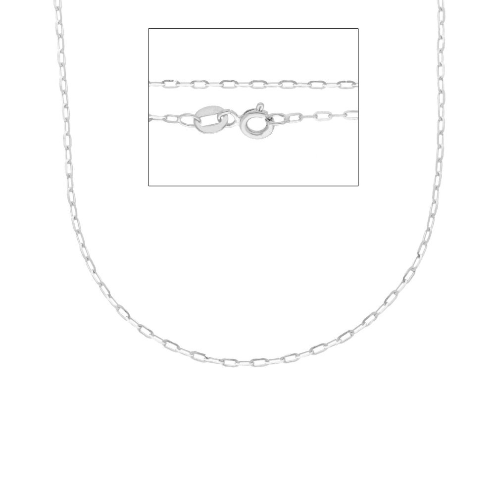 Songa Antonio - Catena Girocollo - Oro Bianco - 18 Ct