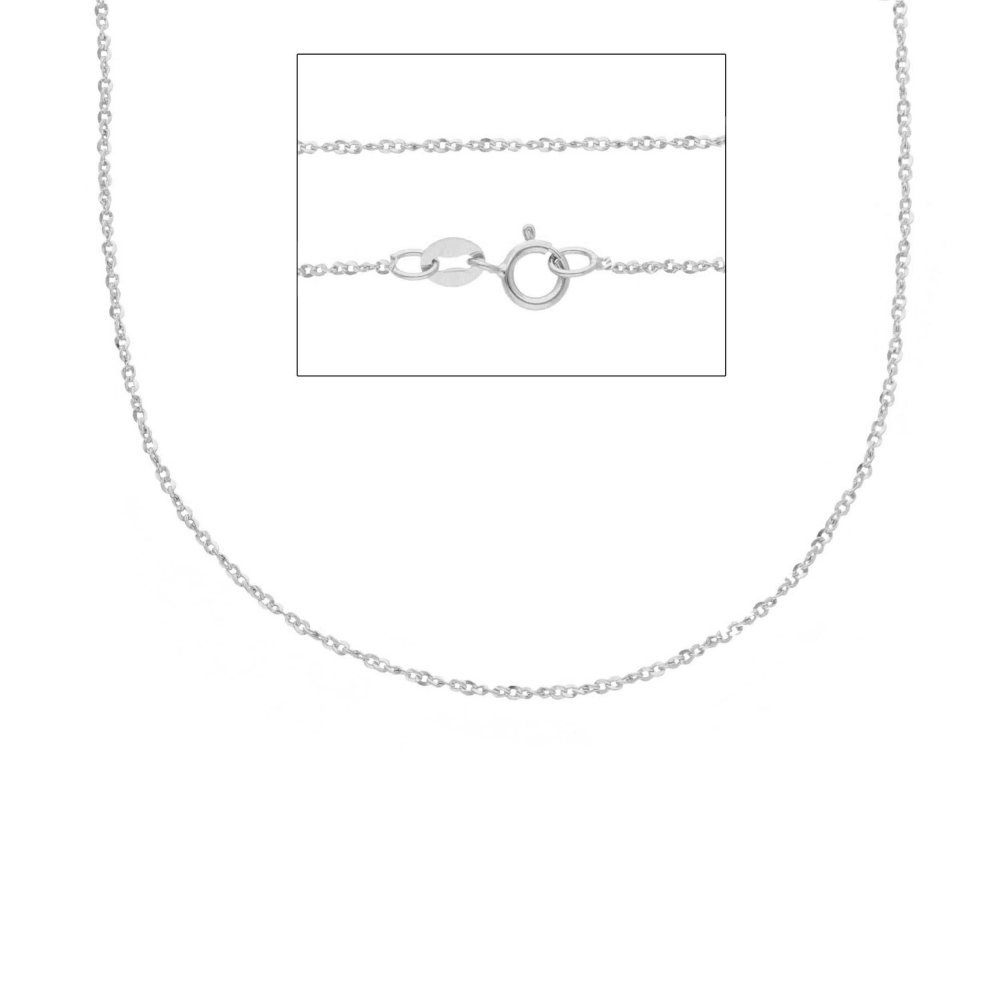 Songa Antonio - Catena Girocollo - Oro Bianco - 18 Ct
