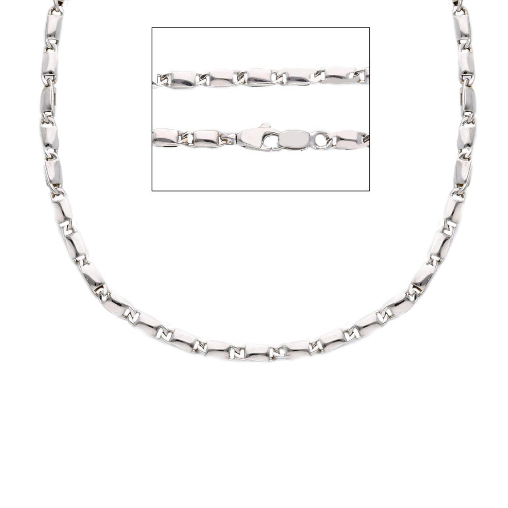 Songa Antonio - Catena Girocollo - Oro Bianco - 18 Ct