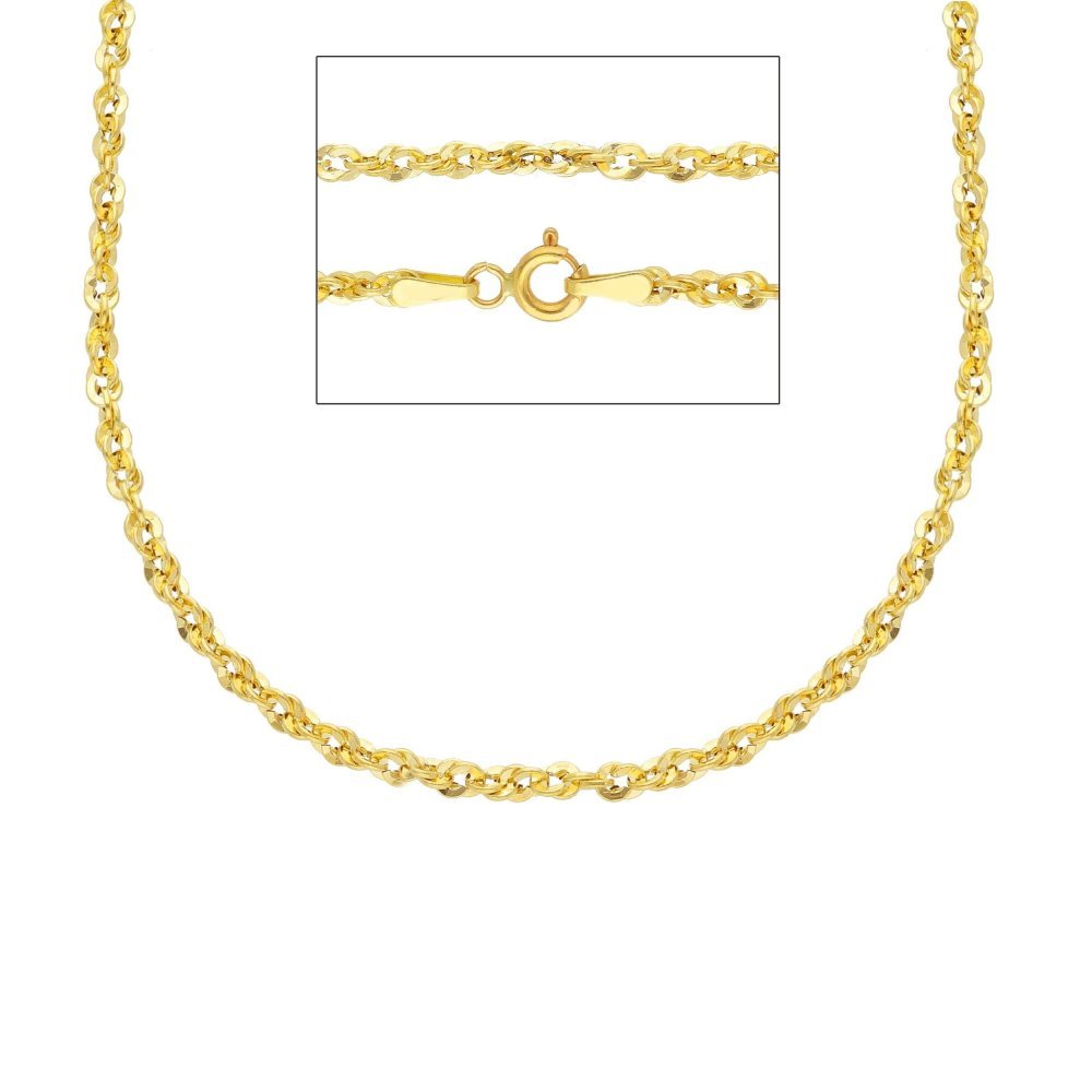 Songa Antonio - Girocollo Catena - Oro Giallo