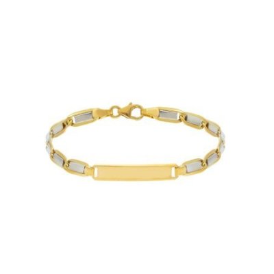 Songa Antonio - Bracciale Targa - Oro 18Ct