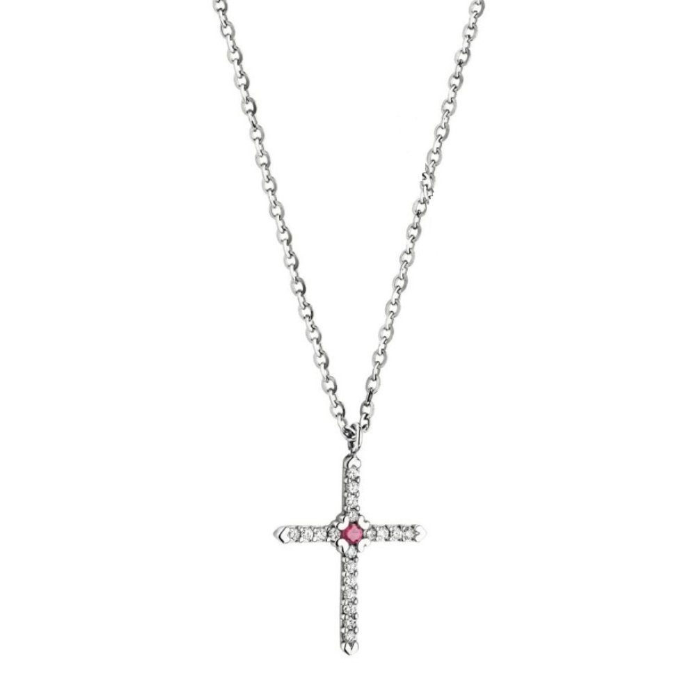 Comete Gioielli - Collier - Oro 18 Kt - Diamanti
