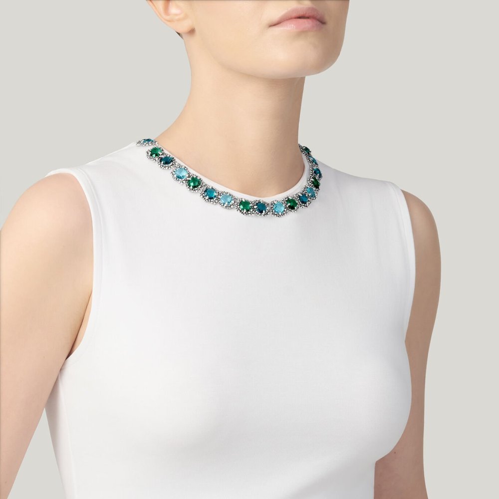 Giovanni Raspini - Collana Blue Ivy - Argento 925