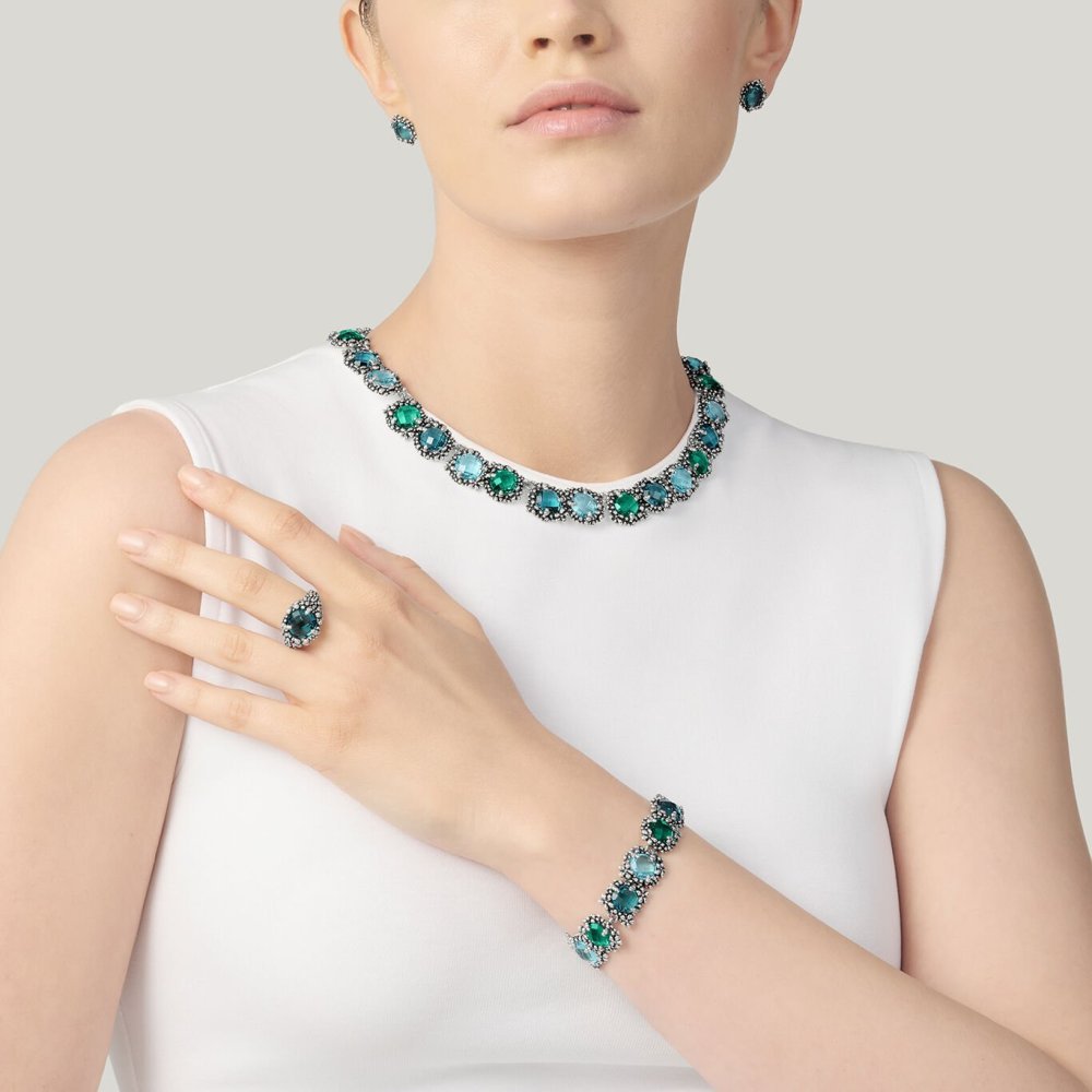 Giovanni Raspini - Bracciale Blue Ivy - Argento