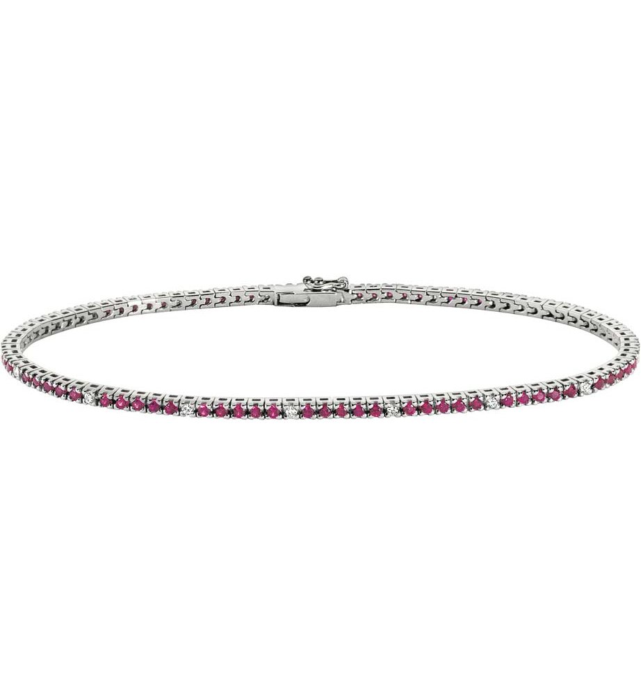 Comete Gioielli - Bracciale Rubino - Oro 18 Kt