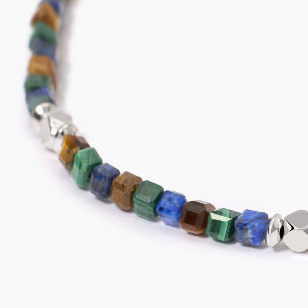 Mabina - Bracciale Argento - Pietre Multicolor
