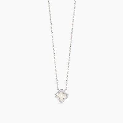 Mabina - Girocollo In Argento 925 - Madreperla - Zirconi