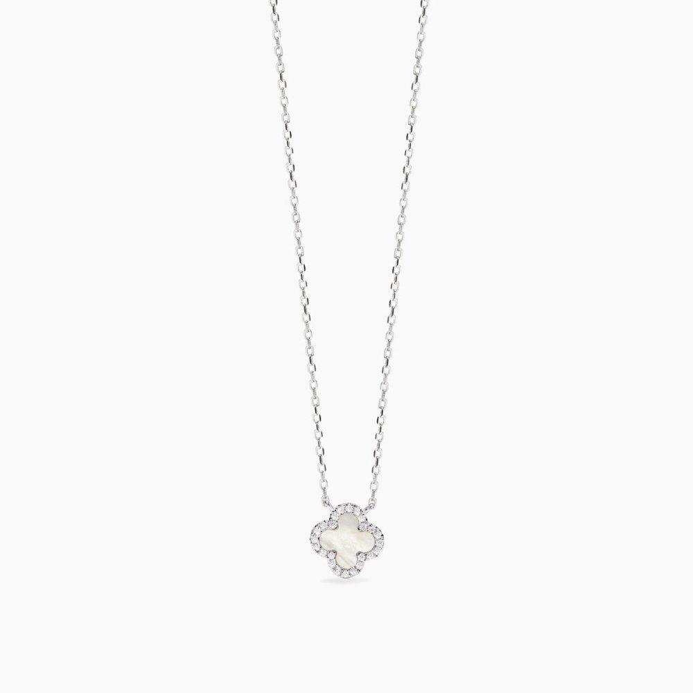Mabina - Girocollo In Argento 925 - Madreperla - Zirconi Mabina - Girocollo In Argento 925 - Madreperla - Zirconi
