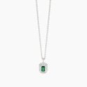 Mabina - Girocollo Argento 925 - Smeraldo Sintetico Mabina - Girocollo Argento 925 - Smeraldo Sintetico